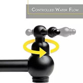 شیر پرکن قابلمه تاشو فلوفیل با بازوی باز شده و بدنه برنجی زیبا