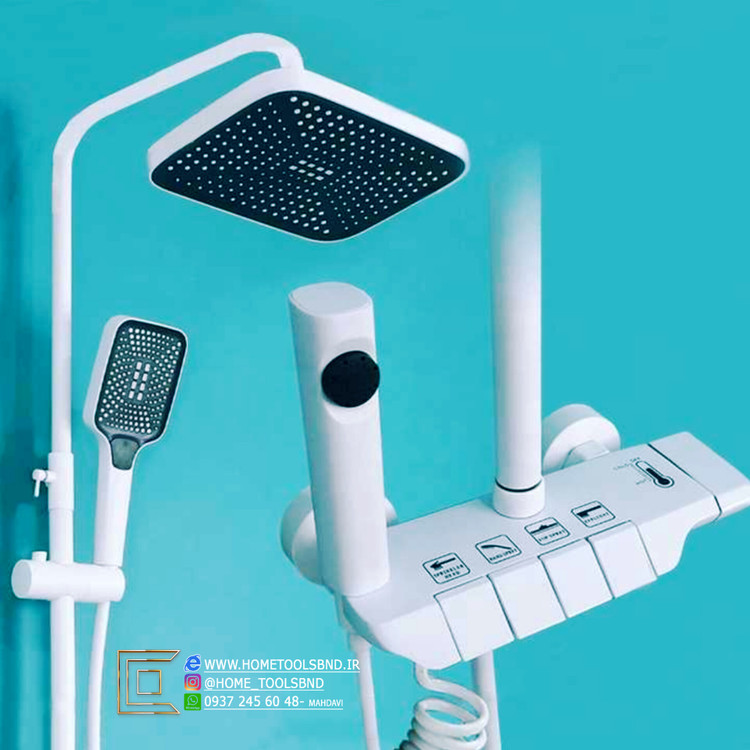 سری تلفنی دوش حمام با صرفهجویی در مصرف آب