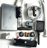 نمایشگر دیجیتال دما و تایمر مصرف آب