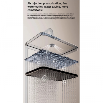 صفحه دیجیتال دمای آب با نور پسزمینه آبی