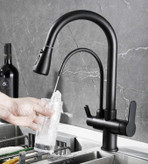 شیر ظرفشویی دو منظوره 360 درجه شاوری برند هوادیائو