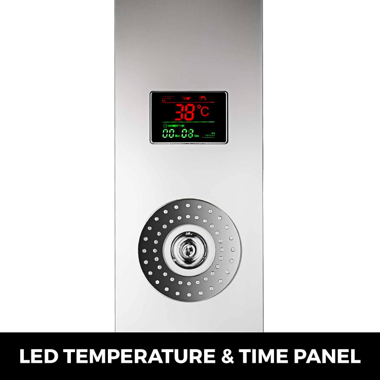 قابلیت نمایش دما در پنل دوش هوشمند