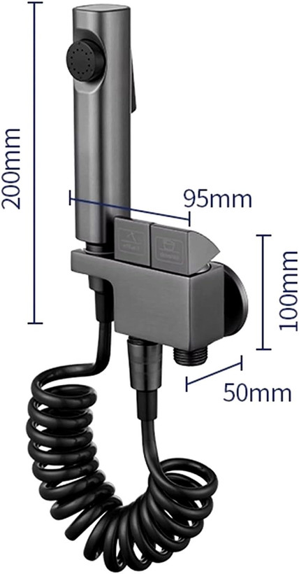نمای جانبی شیر شاتاف دوکاره DuoFlex HD-2 با نازل قابل تنظیم