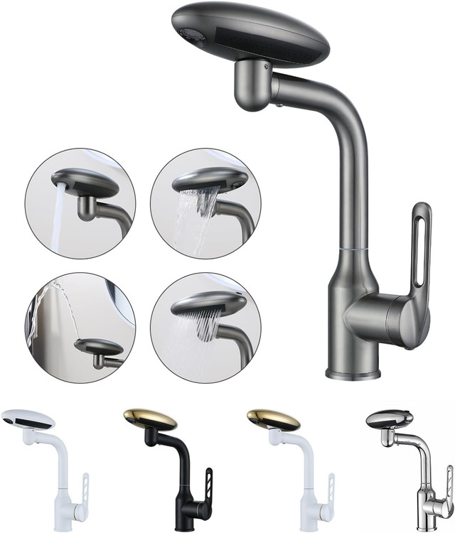 حالت آبشاری شیر روشویی با فشار یکنواخت