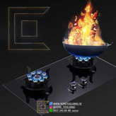 جزئیات ساخت و اتصالات گاز دو شعله JEC