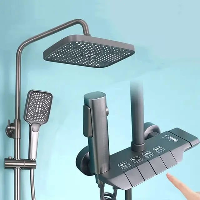 دوش حمام پیانویی سیتی مارکت با طراحی آلمانی و بدنه استیل ضد زنگ