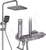 دوش تلفنی دو حالته با قابلیت تنظیم ارتفاع