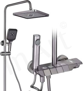 دوش تلفنی دو حالته با قابلیت تنظیم ارتفاع