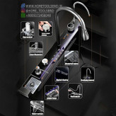 سینک استیل آبشاری لمسی با کلید دیجیتال