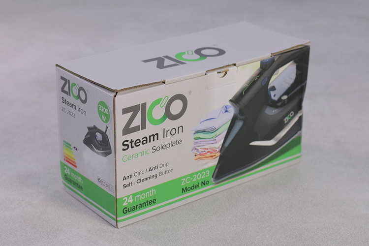 دکمه بخاردهی فوری روی اتو