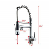 عملکرد کشویی (pull-down) سری شیر برای شستشوی دقیق