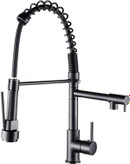 نمای کامل شیر ظرفشویی Hyshin D60 روی سینک