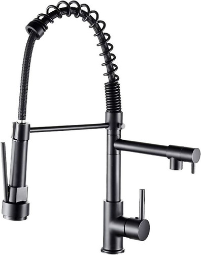 نمای کامل شیر ظرفشویی Hyshin D60 روی سینک