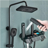 نمای کامل پک شیر و دوش در حمام مدرن