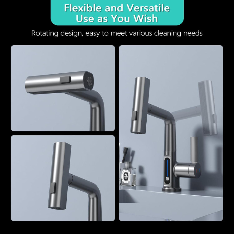 ست دو عددی شیرآلات دیجیتال مدرن