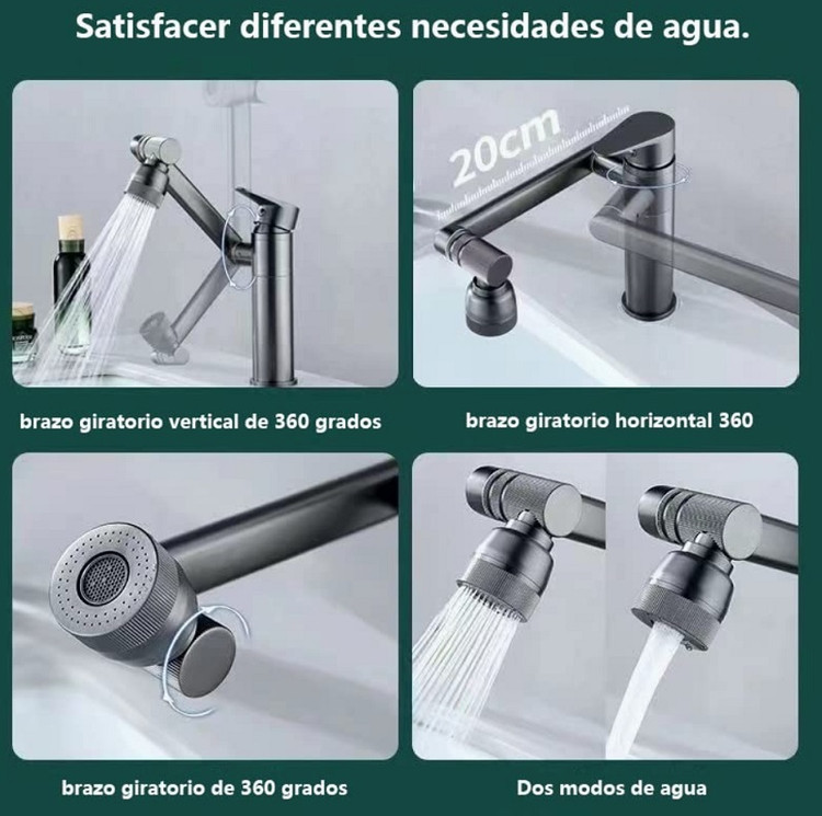 نمایشگر دیجیتال دما بر روی شیر آب