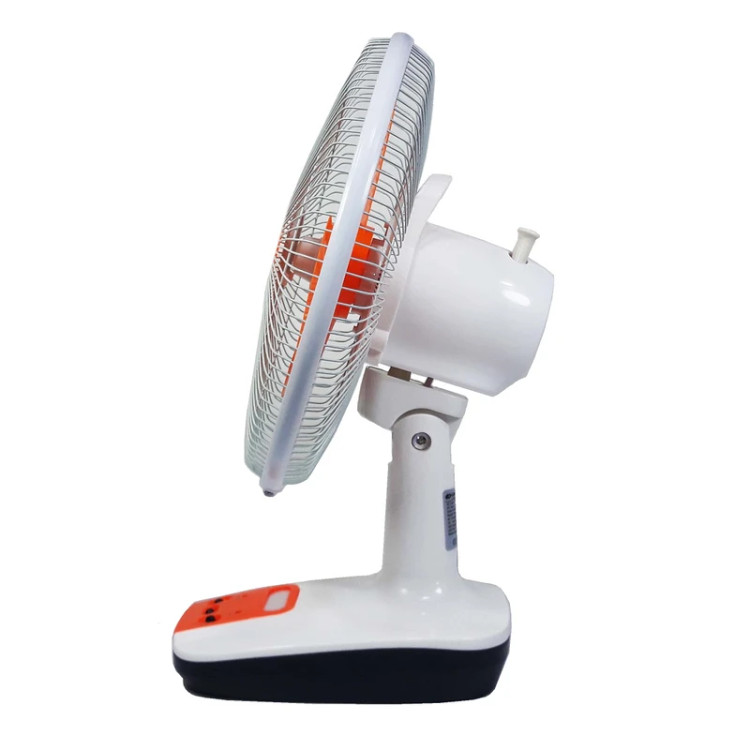 روشن شدن نور شب فوقالعادهی پنکه شارژی EP-2112A در تاریکی