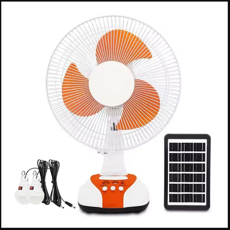 نمای کامل پنکه قابل شارژ Easy Power EP-2112A در فضای باز