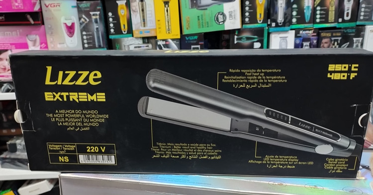 اتو موی Lizze Extreme با کابل بلند و قابل چرخش