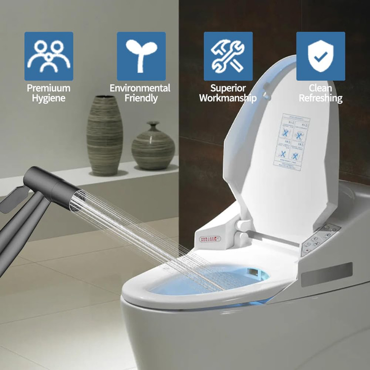 شاتاف توالت فرنگی، بهداشت بیشتر