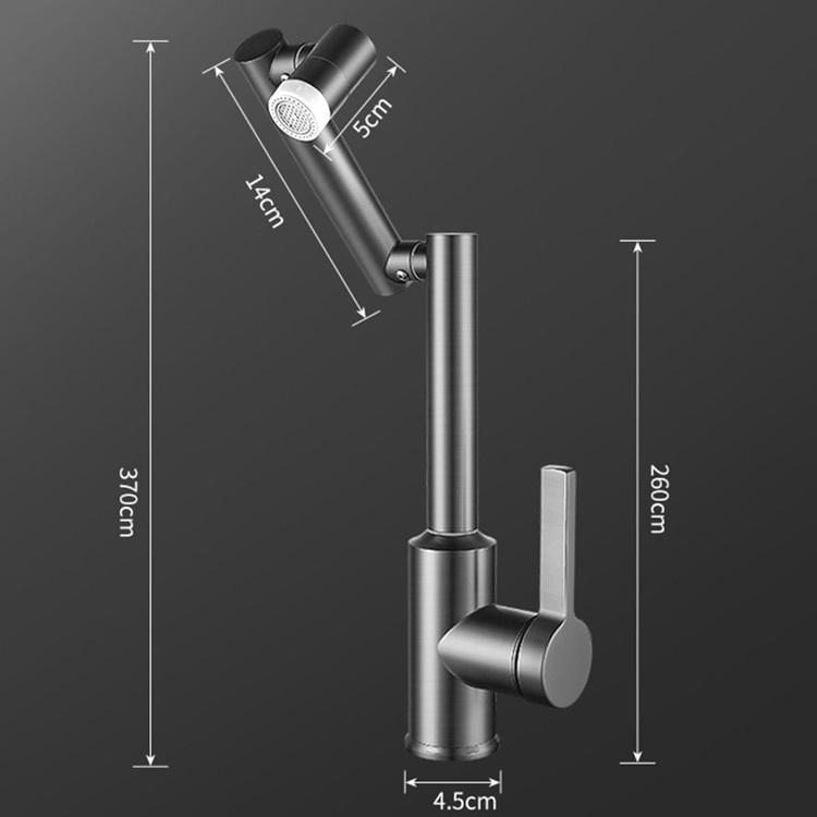 شیر مدرن با خروجی آب آبشاری و حالت حبابی