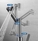 شیر سرویس بهداشتی با طراحی مدرن و ارگونومیک