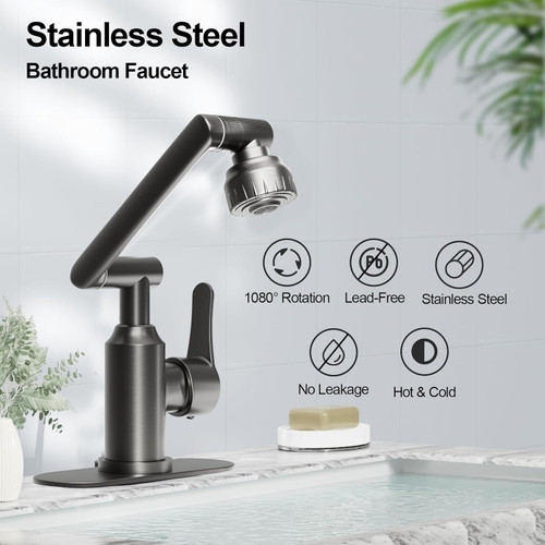 زیباییشناسی شیر هوادیائو در دکوراسیون مدرن سرویس بهداشتی