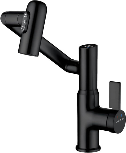 شیر روشویی تک دسته با کنترل آب گرم و سرد