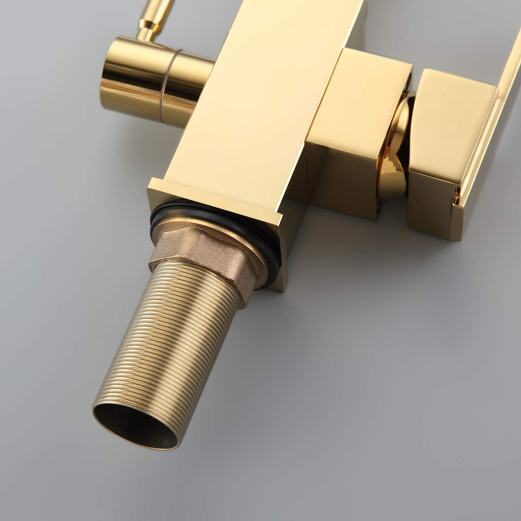 شیر لوکس آشپزخانه با سه عملکرد در یک خروجی