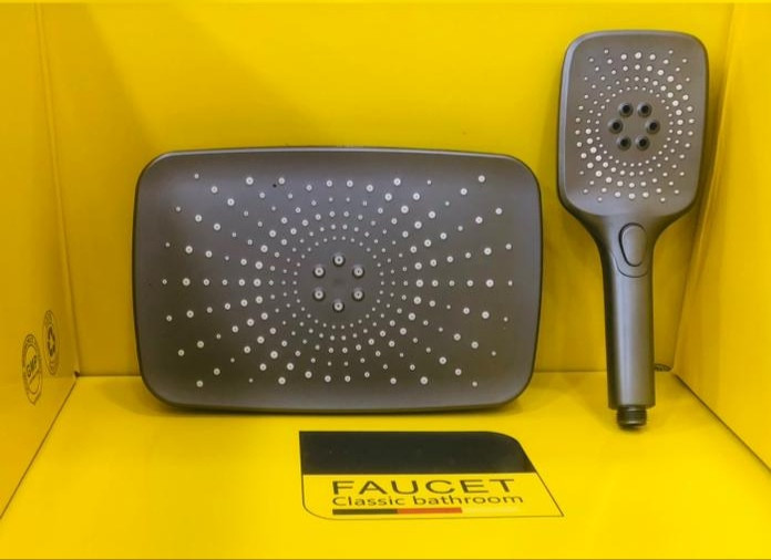 شیر دوش تلفنی کرومی براق با کیفیت عالی