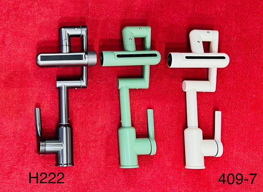 جزئیات لبه‌های شیر روشویی Huadiao مدل 360 درجه