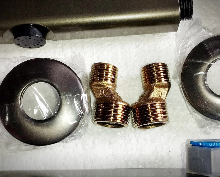 دوش پیانویی هوشمند City Market نمایشگر دیجیتال دما