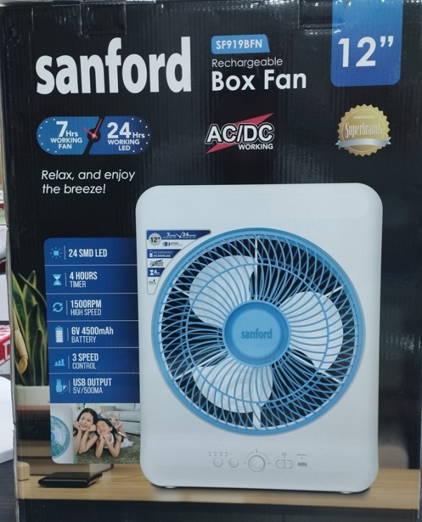 بهترین پنکه شارژی برای خانه، سفر و فضای باز Sanford SF919BFN