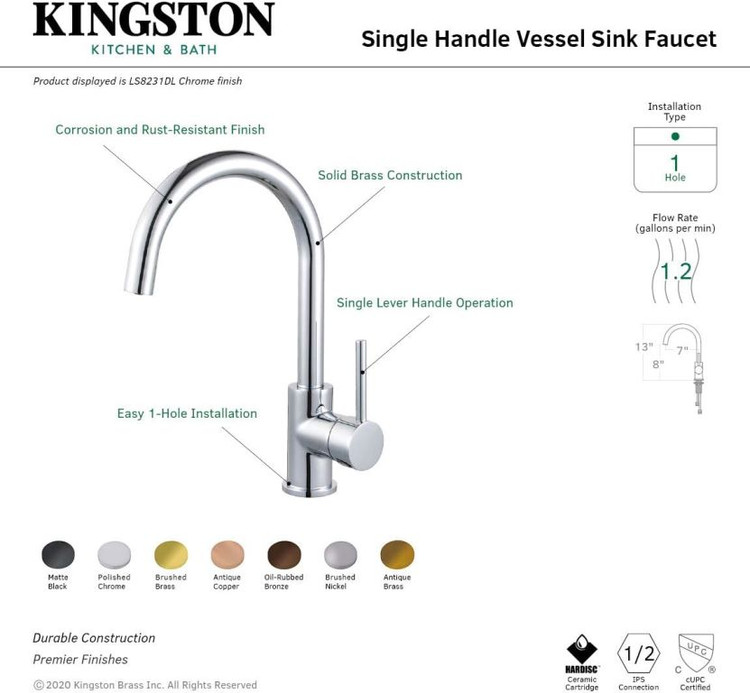 آشپزخانه مدرن با شیر Hyshin