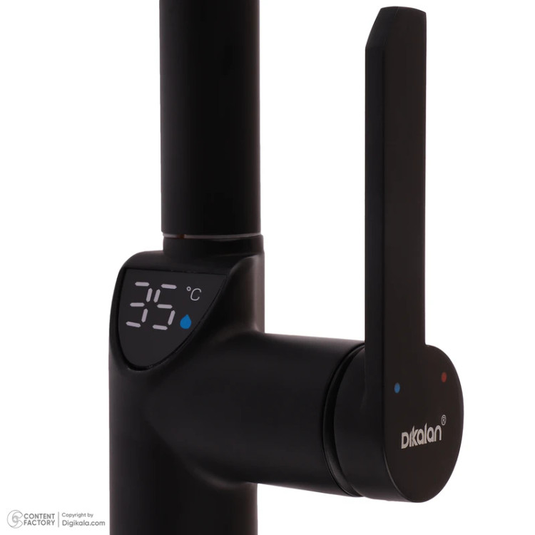 نصب آسان شیر ظرفشویی دیکالان با شلنگ انعطافپذیر