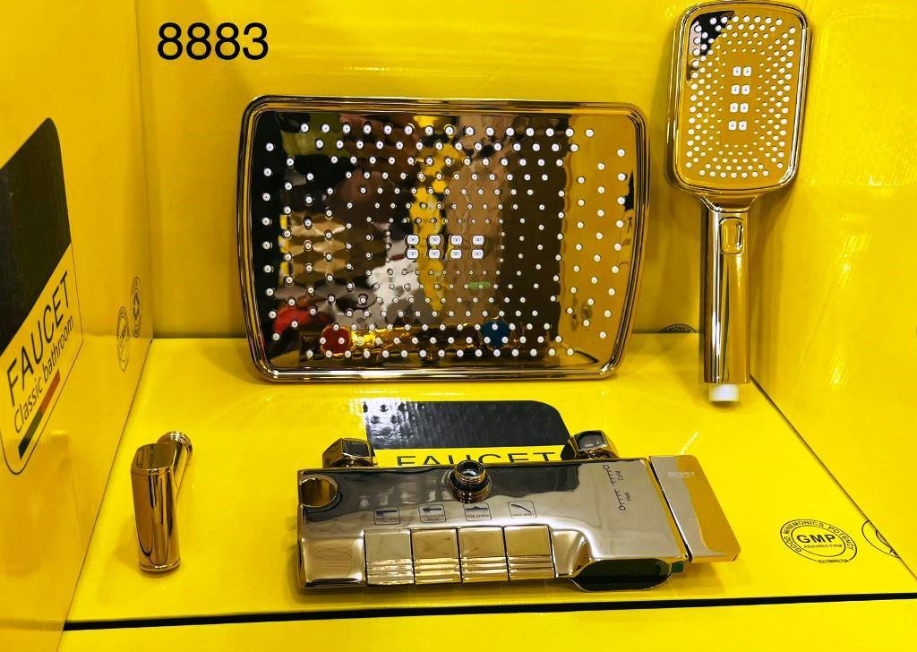 نمای کلیدهای پیانویی دوش دیجیتال BRIMIX