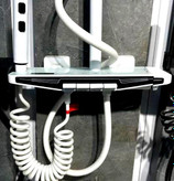 دوش حمام هوشمند برند هودایائو رنگ سفید