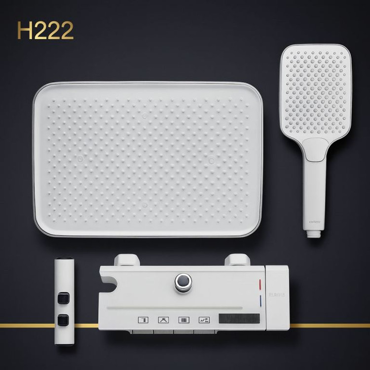 تصویر کامل دوش حمام هوشمند Valencia با سردوش و جتهای ماساژ