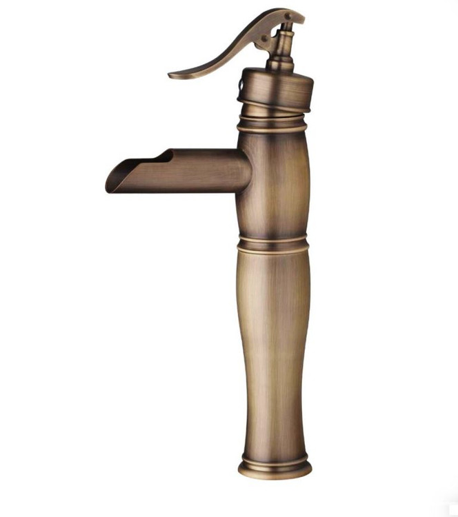 خرید شیر روشویی بامبو پایه بلند