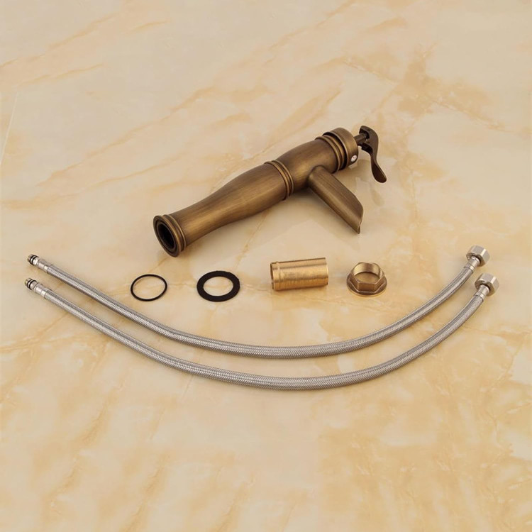 شیر روشویی tall faucet bamboo design