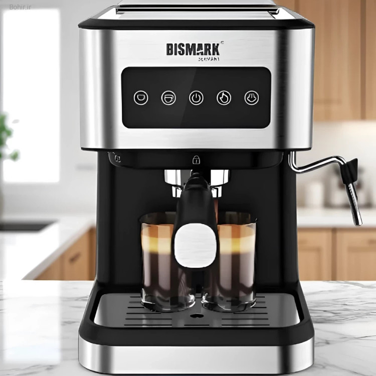خرید اسپرسو ساز لمسی بیسمارک مدل BM102