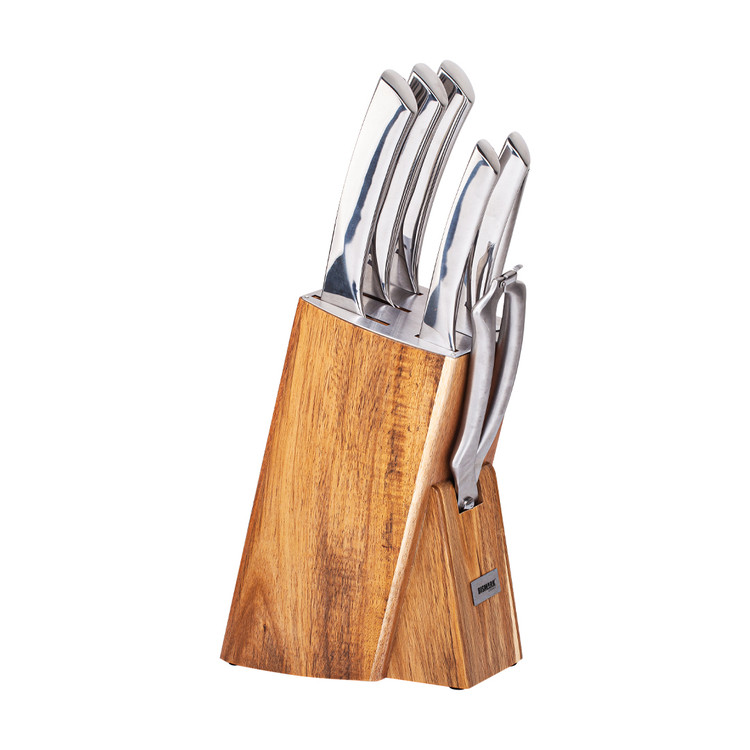 سرویس چاقوی 7 تکه بیسمارک مدل BM130 با طراحی ارگونومیک و دستههای راحت