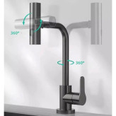 تصویر شیر ظرفشویی چهارحالته مدرن