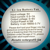 مینی پنکه قابل حمل برای ماشین و سفر