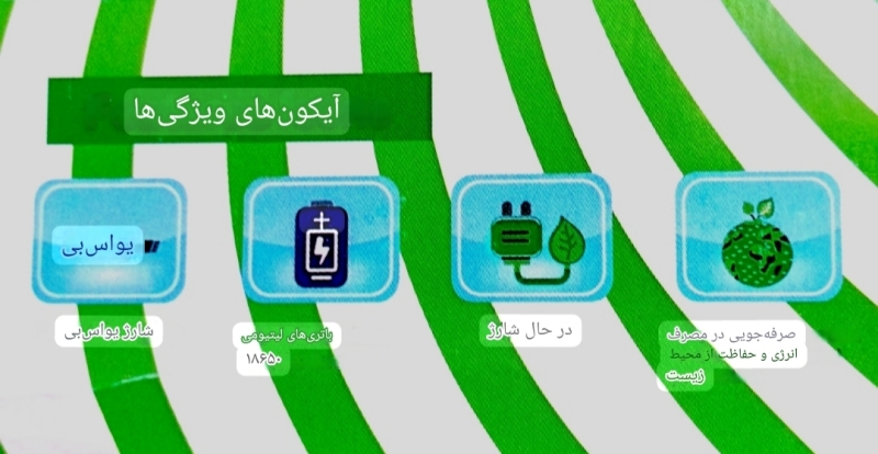 تصویر مینی پنکه شارژی قابل حمل