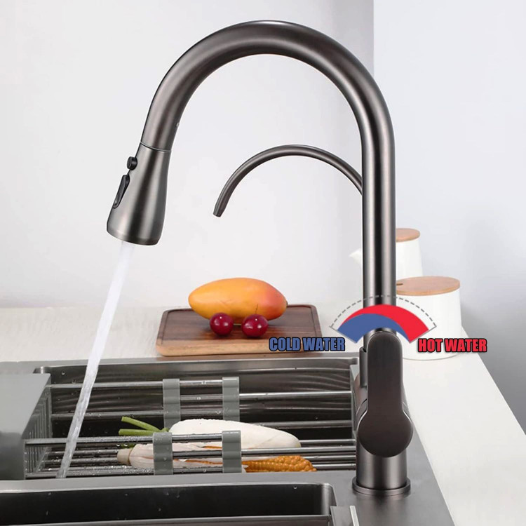 شیر ظرفشویی دو منظوره 360 درجه شاوری برند هوادیائو