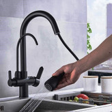 دو خروجی شیر PING برای آب شهری و تصفیه