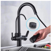 دو خروجی شیر PING برای آب شهری و تصفیه