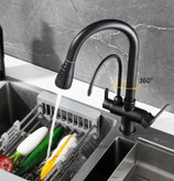 دو خروجی شیر PING برای آب شهری و تصفیه