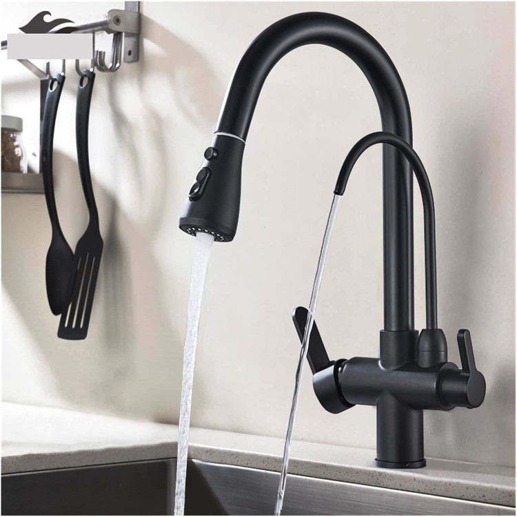 شیر آشپزخانه آکواپلاس با دسته اهرمی و کارتریج سرامیکی